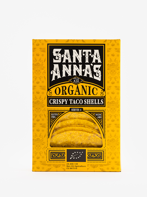 Organic Crispy Taco Shells - Box of 6